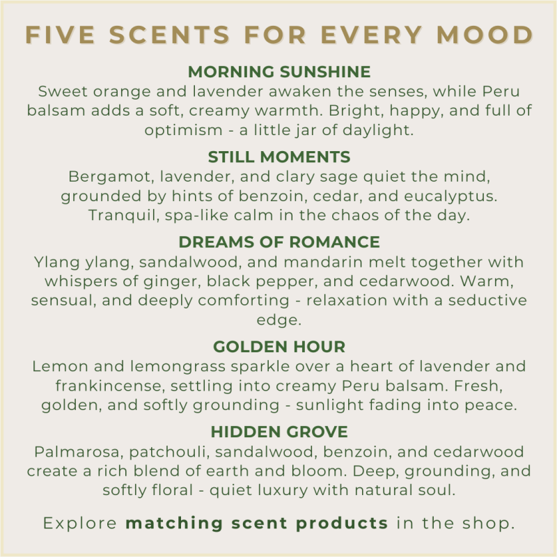 Whipped Body Butter: Rosehip, Cherry Oils & Murumuru Butter - 5 Essential Oil Scent Blends