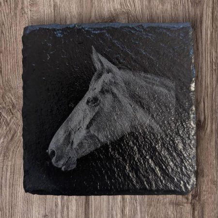 Personalised slate coaster