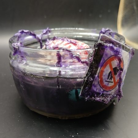 Arcane Artefacts: Unknown Sample | brain in a jar | resin ornament | LARP / game prop