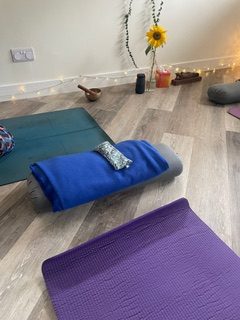 Weighted lavender eye pillow with removable cover (Various patterns available)