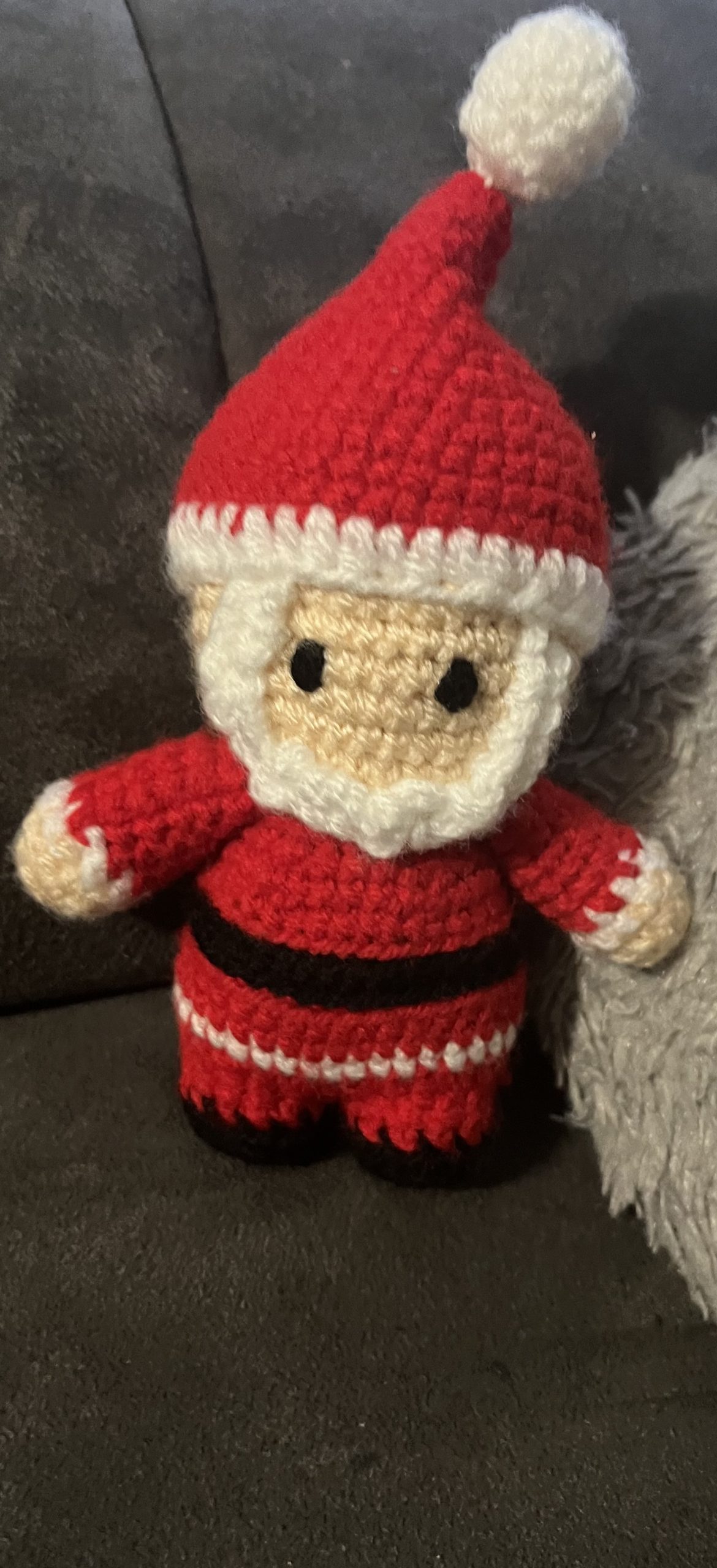 Santa amigurumi character