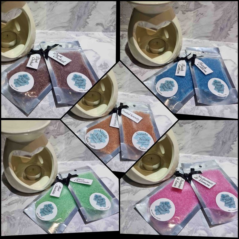 Dark Orchid Fragranced Granules - Wax Burner - 60g