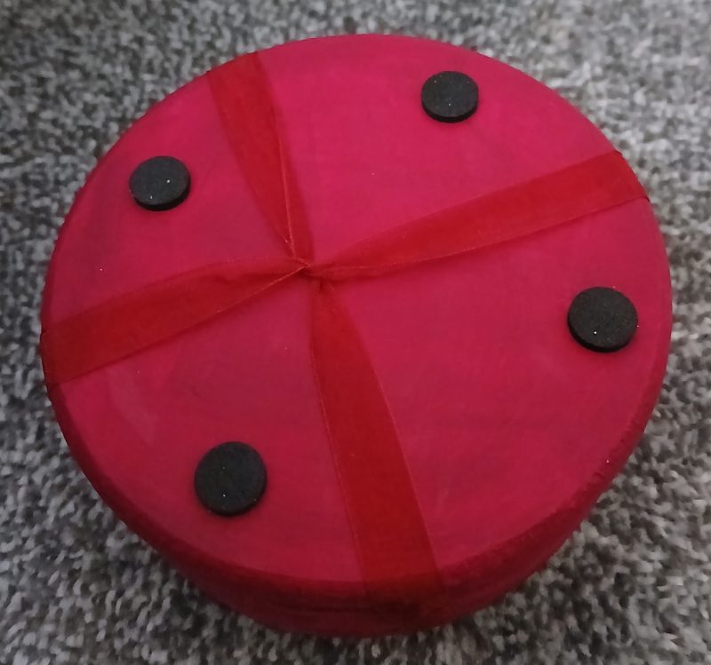 Sweetpea decoupaged wooden coasters set of 4