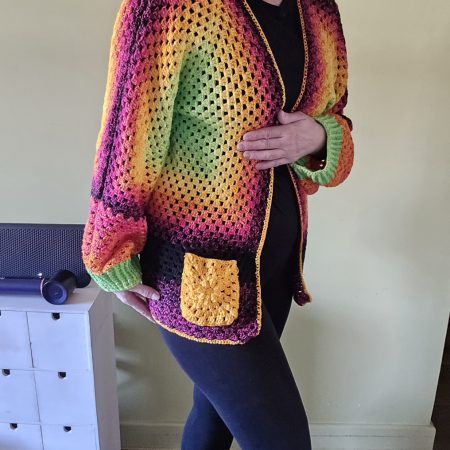 Cardigan hexagon