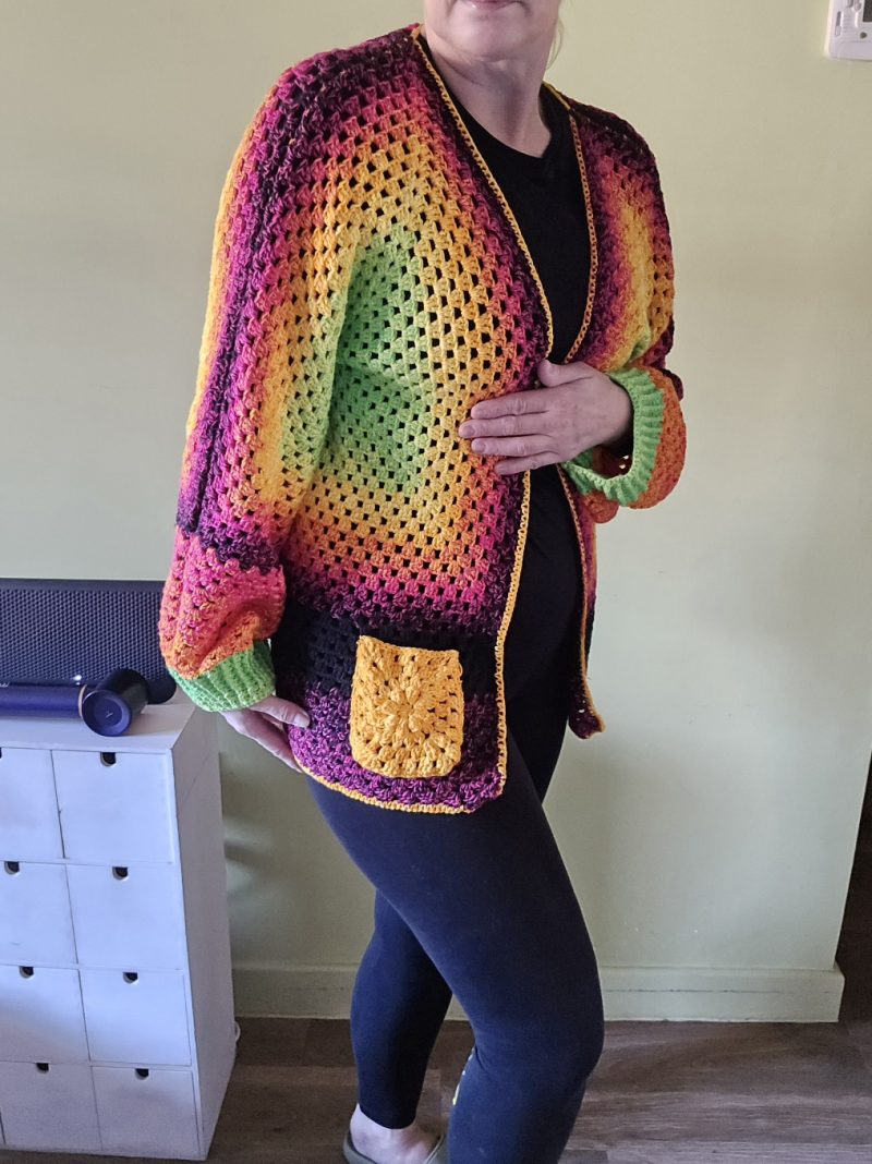 Cardigan hexagon