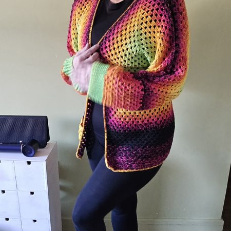 Cardigan hexagon