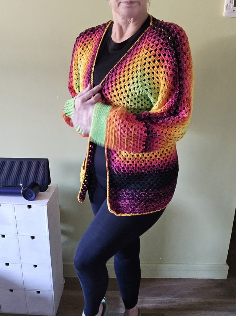Cardigan hexagon