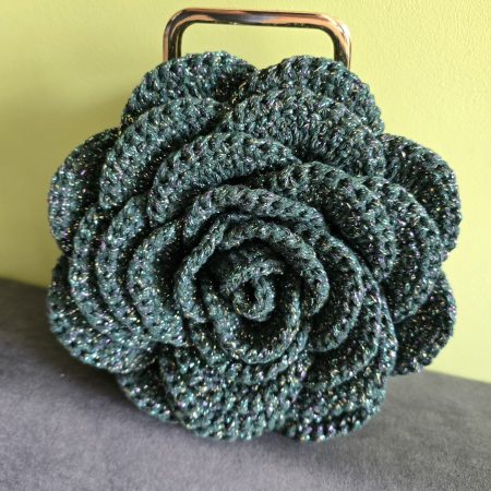 Bag Rose crochet