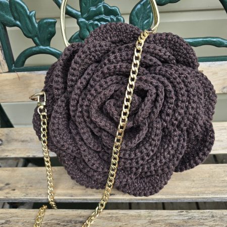 Bag Rose crochet
