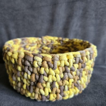 Basket crochet handmade