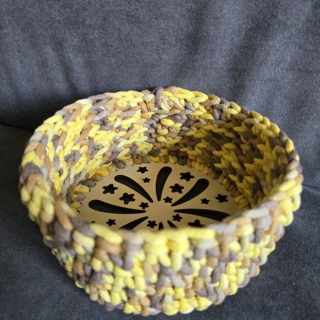 Basket crochet handmade