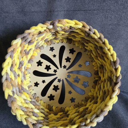 Basket crochet handmade