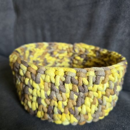 Basket crochet handmade