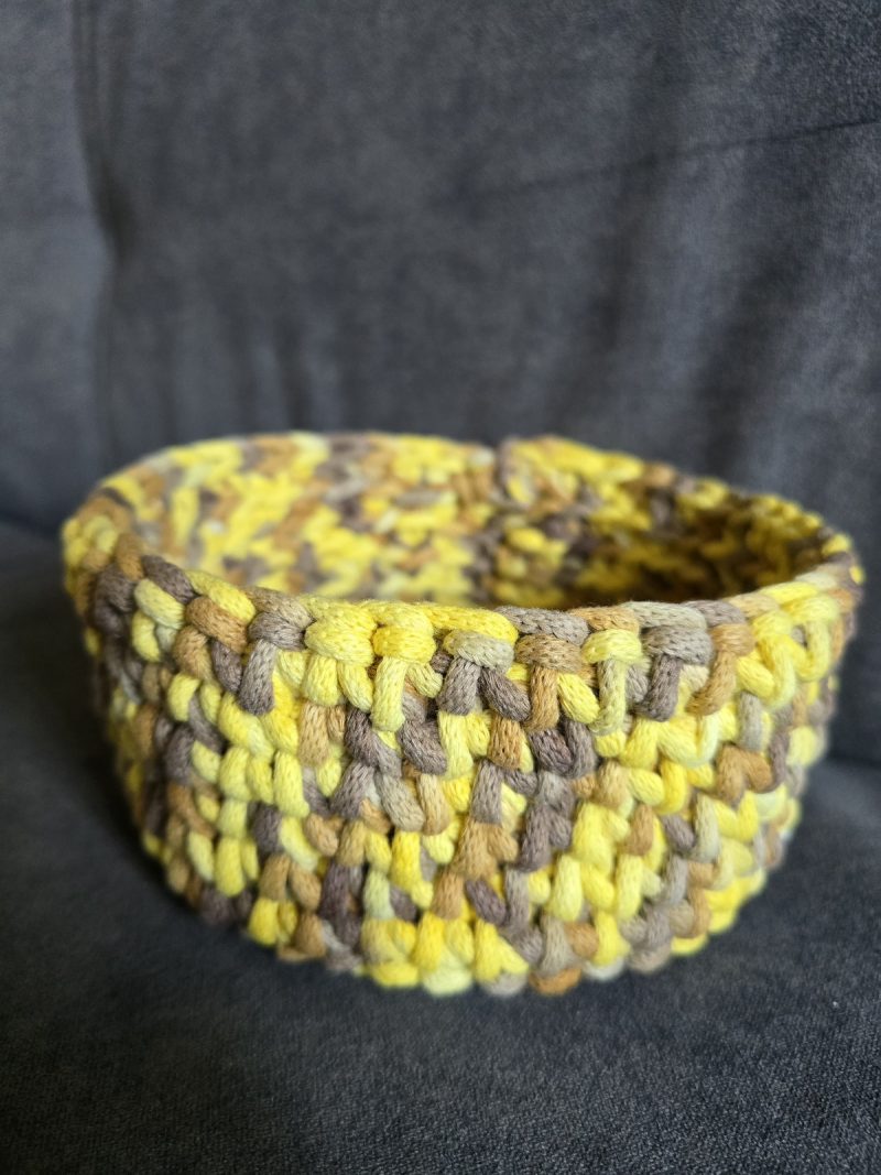 Basket crochet handmade