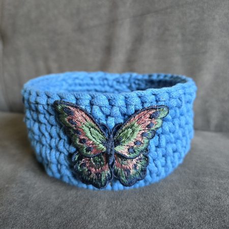 Basket crochet handmade