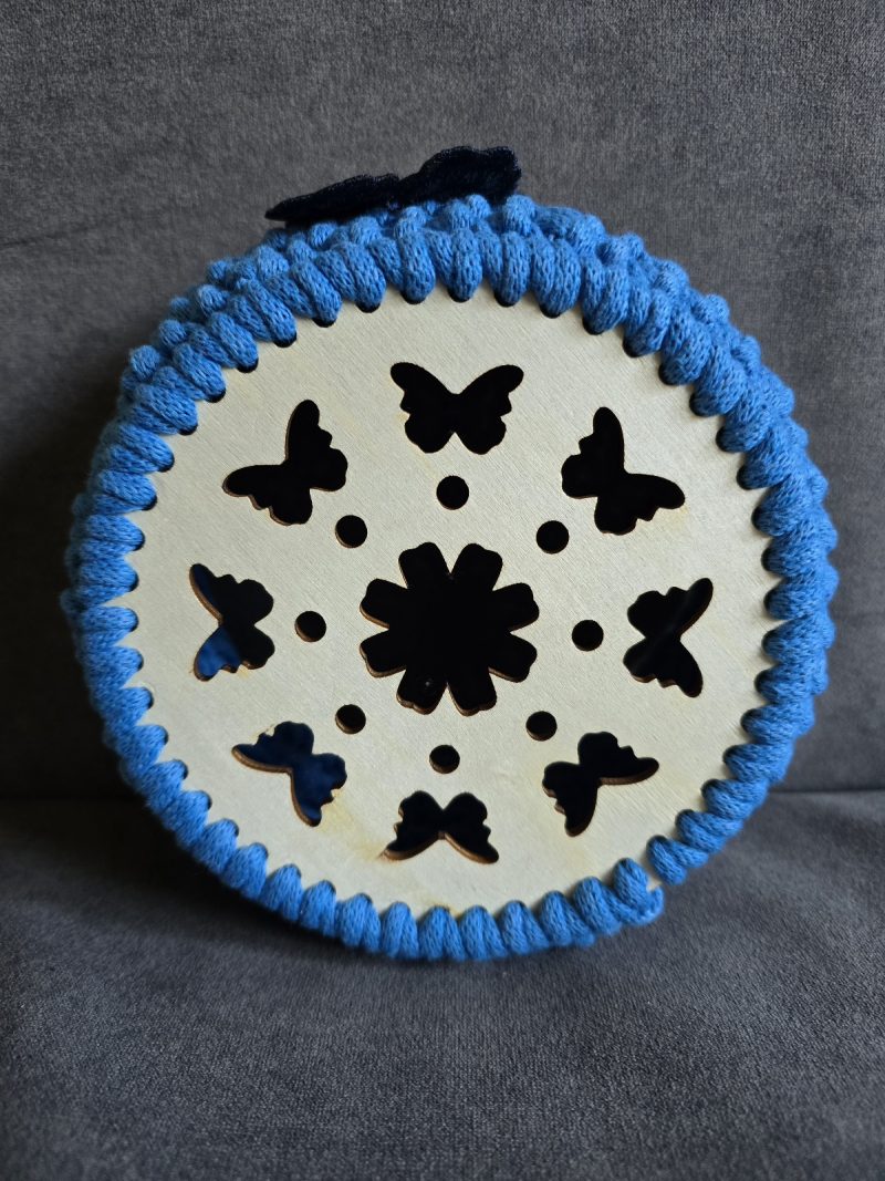 Basket crochet handmade