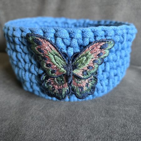 Basket crochet handmade