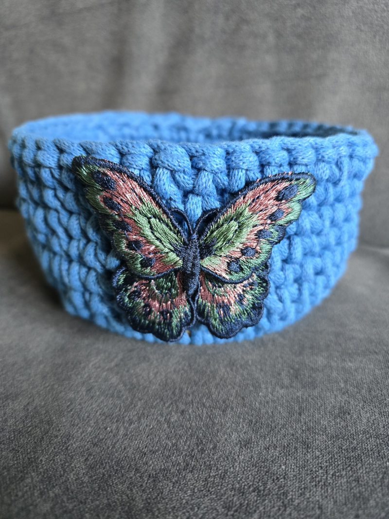 Basket crochet handmade