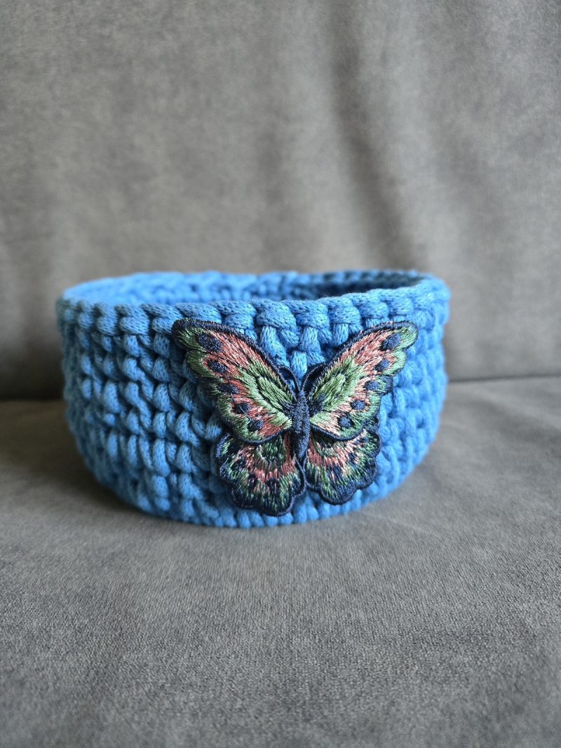 Basket crochet handmade