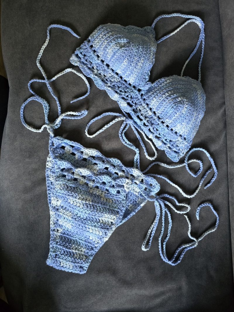 Bikini set crochet fashion