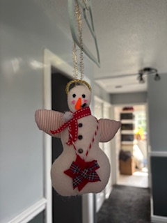 Snow Angel Felt Christmas Tree Decoration