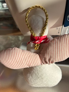 Snow Angel Felt Christmas Tree Decoration