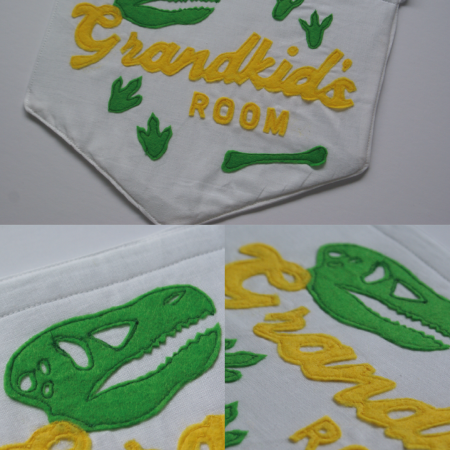 Customisable hanging banner. Any phrase, many themes to choose from.