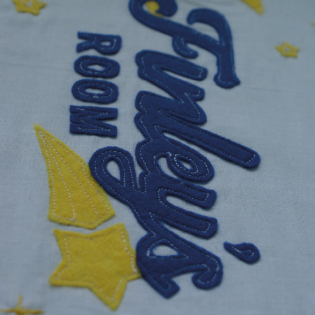 Customisable hanging banner. Any phrase, many themes to choose from.