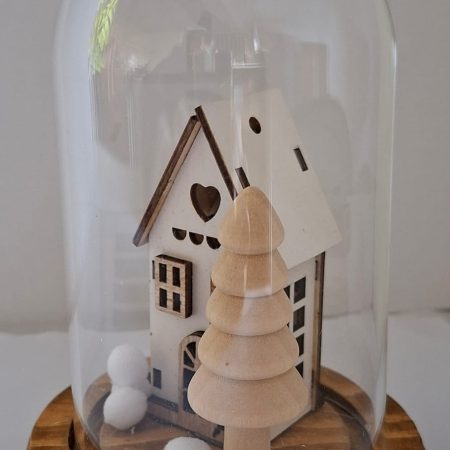 Christmas Glass Dome Decoration/Ornament. Snow Globe