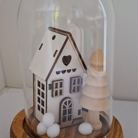 Christmas Glass Dome Decoration/Ornament. Snow Globe