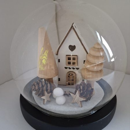 Christmas Dome Decoration Ornament Snow Globe