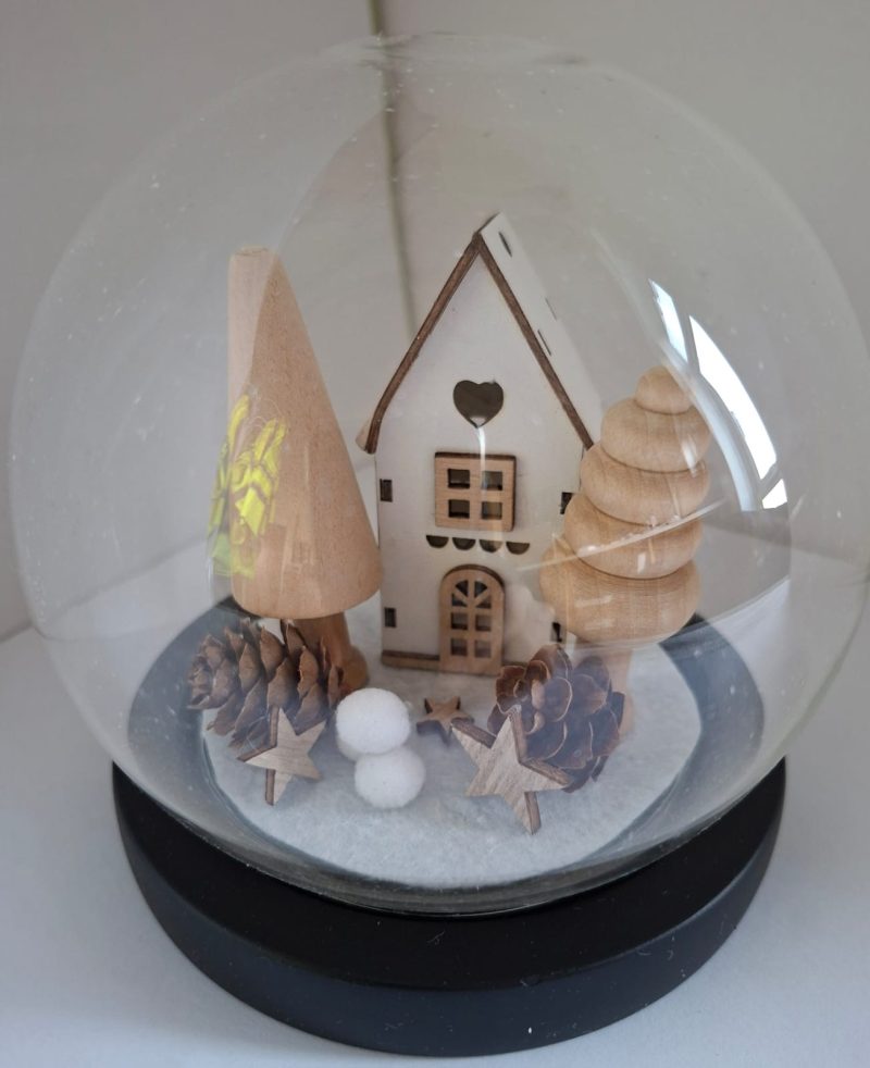 Christmas Dome Decoration Ornament Snow Globe