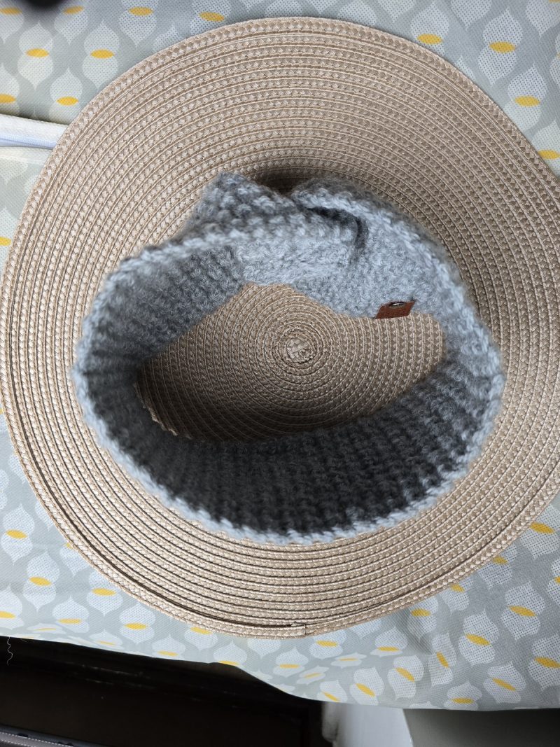 crocheted headband