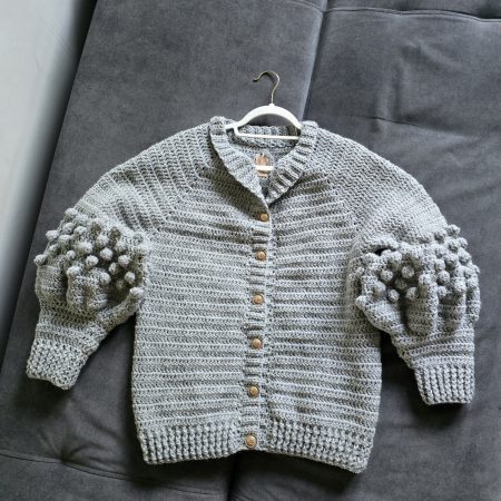 Cardigan crochet handmade women's