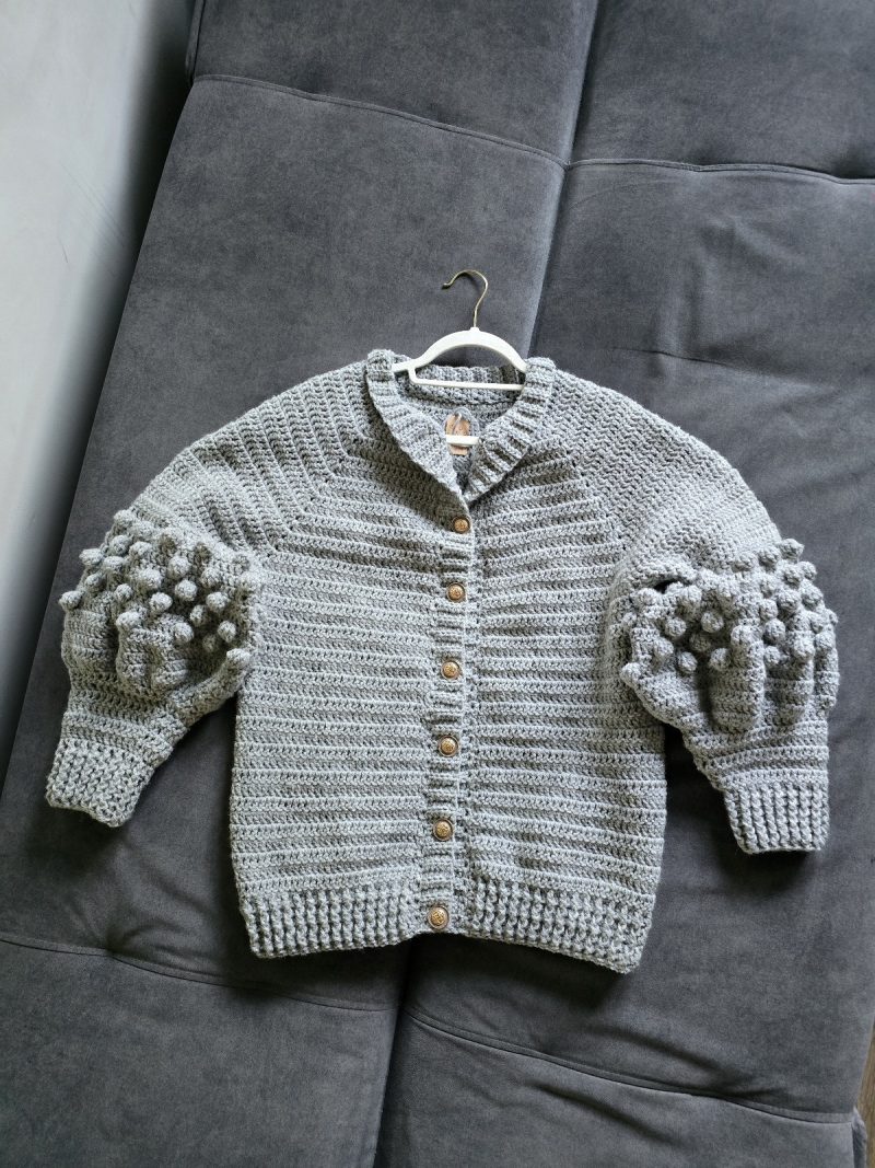 Cardigan crochet handmade women's