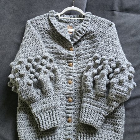 Cardigan crochet handmade women's