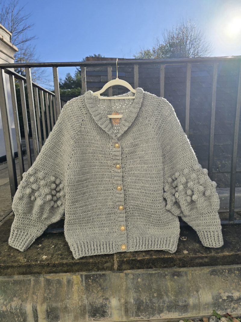 Cardigan crochet handmade women's