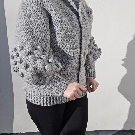 Cardigan crochet handmade women's