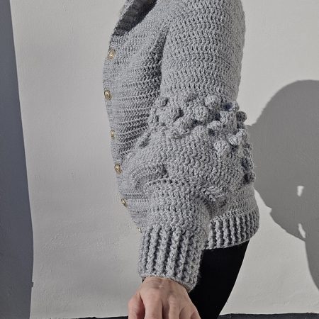 Cardigan crochet handmade women's