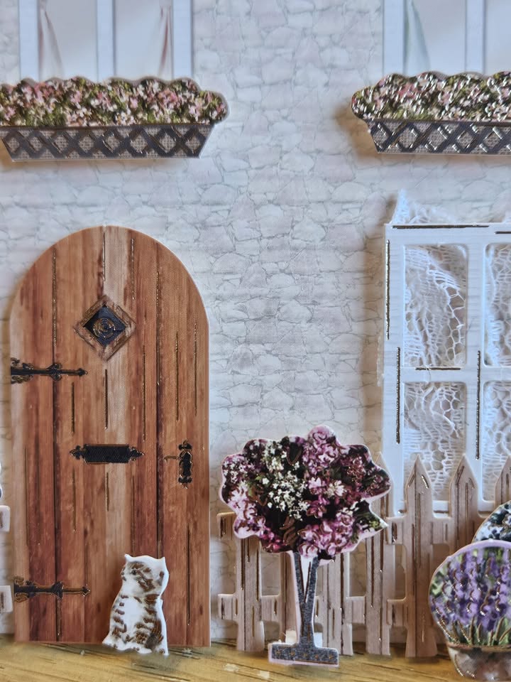 'Home sweet home' 3D greetings card for a new home / first house 13cm x 19cm