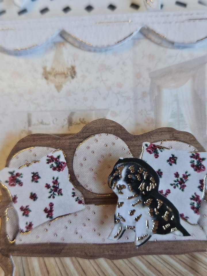 'New home' 3D greetings card for a new home / first house 13cm x 19cm