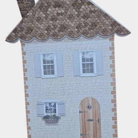 'Home sweet home' 3D greetings card for a new home / first house 13cm x 19cm