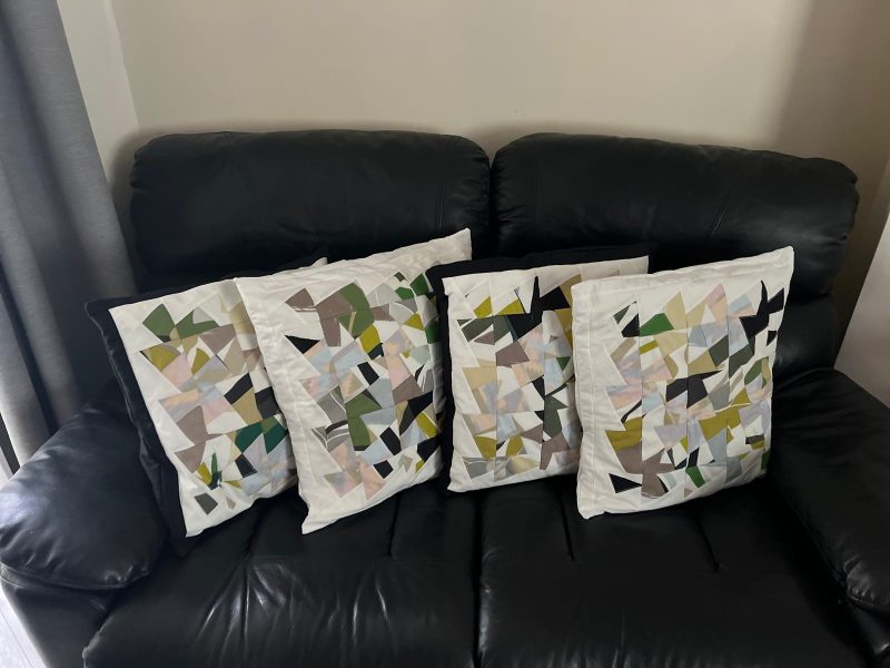 Patchwork Cushion Covers | Comes as a Pair | 2 Colours Available
