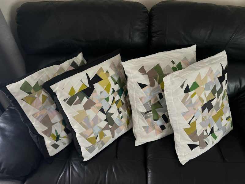 Patchwork Cushion Covers | Comes as a Pair | 2 Colours Available