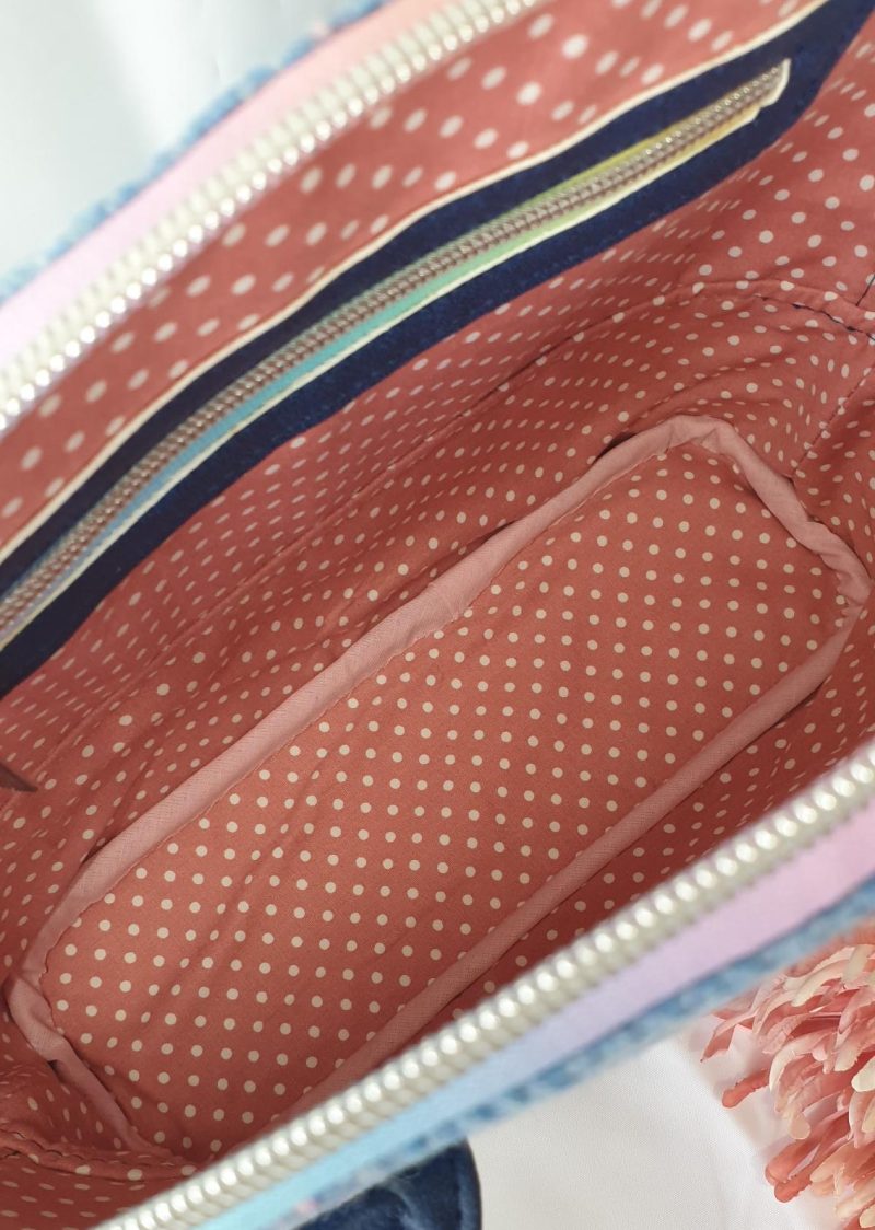 Tiffany handbag in Yorkshire tweed