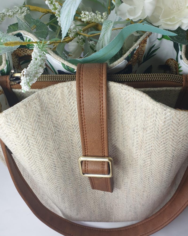 Yorkshire tweed Hinterland shoulder bag