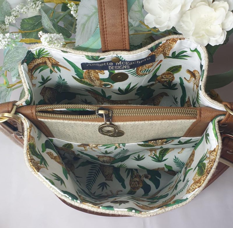 Yorkshire tweed Hinterland shoulder bag