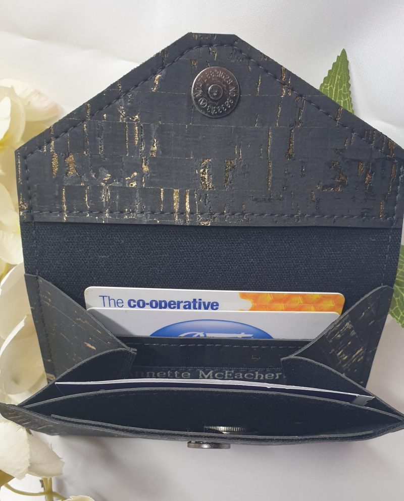 Cork (vegan leather) purse