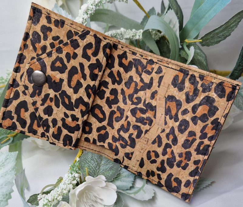 Cork (vegan leather) bi-fold wallet