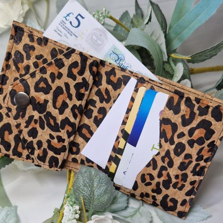 Cork (vegan leather) bi-fold wallet
